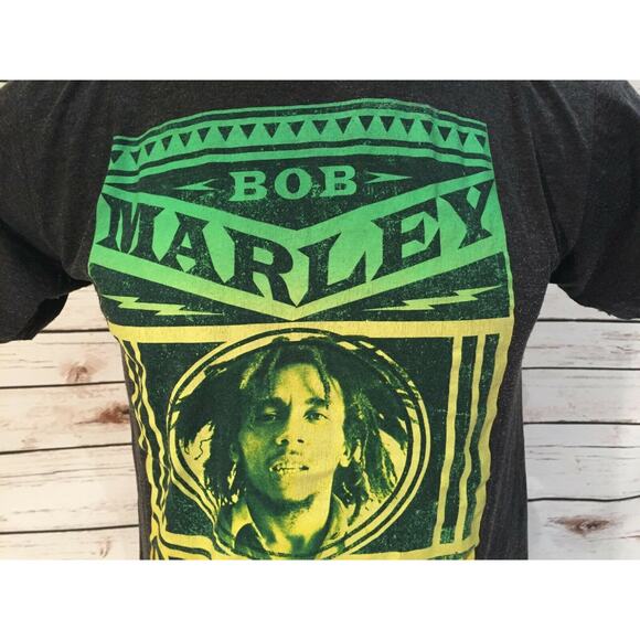 Bob Marley Stand Up for Your Rights Reggae Musician Jamaica Rastafarian TShirt M - Picture 3 of 5